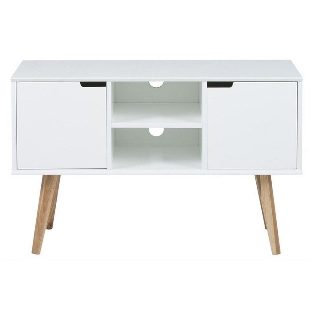 Buffet MITICA, bois blanc, 2 portes, étagère