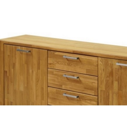 Buffet armoire RONY, blanc mat