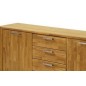 Buffet armoire RONY, blanc mat