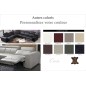 Solde de la commande de la commande, canapé d'angle double relax électrique en cuir de buffle italien de luxe 7/8 places bestrel