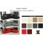 Canapé d'angle en cuir italien 5 places ELSON, couleur personnalisée, angle droit Canapé d'angle en cuir italien 5 places ELSON, couleur personnalisée, angle droit