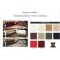 Canapé d'angle en cuir italien 6/7 places DIVINA, couleurs personnalisées Canapé d'angle en cuir italien 6/7 places DIVINA, couleurs personnalisées