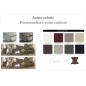 Canapé droit 5 places en cuir de buffle italien de luxe, en option avec 2 relax électriques, PLAZZA, couleurs personnalisées