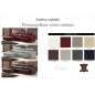 1er paiement de la commande YPK002201738, canapé d'angle en cuir buffle italien de luxe 6/7 places bellaligna, noir, angle gauch