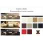 Solde de paiement de la commande WKG802251950, Canapé modulable combino cuir prestige luxe, couleur : Ecru , 6x sans frais, tota