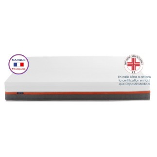 Exceptionnel MATELAS Zéna 140x190 avec 4 COUCHES de mousse haute qualité, mémoire de forme + Latex et Sur-couche, épaisseur 26 c