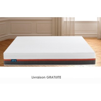 Exceptionnel MATELAS Zéna 140x200 avec 4 COUCHES de mousse haute qualité, mémoire de forme + Latex et Sur-couche, épaisseur 26 c