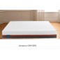 Exceptionnel MATELAS 90x190 avec 4 COUCHES de mousse haute qualité, mémoire de forme + Latex et Sur-couche, épaisseur 26 cm, mat