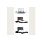 Lit en cuir italien de luxe DODO, blanc, 160x200