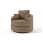 Fauteuil 1 place PIVOTANT en tissu de qualité SWITY, beige