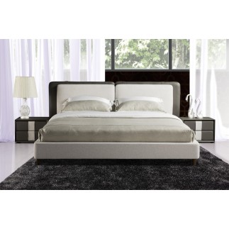 Lit design en cuir et tissu de luxe ASTRA, choisissez la couleur et le tissu, 180x200