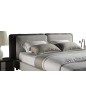 Lit design en cuir et tissu de luxe ASTRA, choisissez la couleur et le tissu, 180x200, Personnalisé