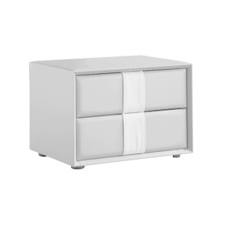 Chevet de belle qualité ESTELLE, blanc