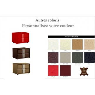 Chevet de belle qualité ESTELLE, couleur personnalisée