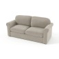 Canapé 3 places en tissu de qualité NIKOS, beige