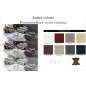 Ensemble avec 5 relax électriques; Canapé 3 places et 2 places et fauteuil 1 place en cuir italien buffle TOPRELAX, couleur pers