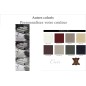 Canapé 3 places avec 2 relax électriques en cuir italien buffle TOPRELAX, couleur personnalisée