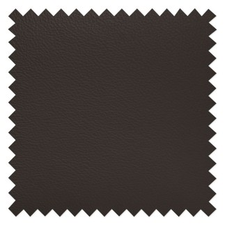 - Canapé d'angle convertible en cuir italien de luxe 5 places ASTRID, chocolat, angle gauche