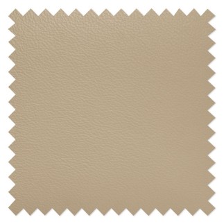 Canapé d'angle convertible en cuir italien de luxe 5 places ASTRID, beige, angle droit