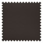 Canapé d'angle convertible en cuir italien de luxe 5 places ASTRID, chocolat, angle droit