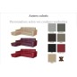 Canapé d'angle convertible en cuir italien de luxe 5 places SANTORIN, avec coffre, couleur personnalisée, angle gauche