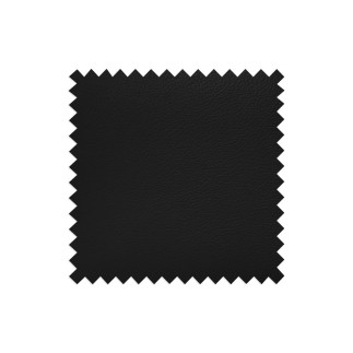 Canapé d'angle convertible en cuir italien de luxe 5/6 places TONY, avec coffre, noir, angle droit