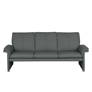 Ensemble Canapé 3 places et 2 places en 100% tout cuir italien vachette COMO, taupe