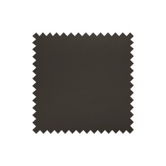 Canapé d'angle en cuir de luxe italien, 5 places BERTI, chocolat, angle gauche